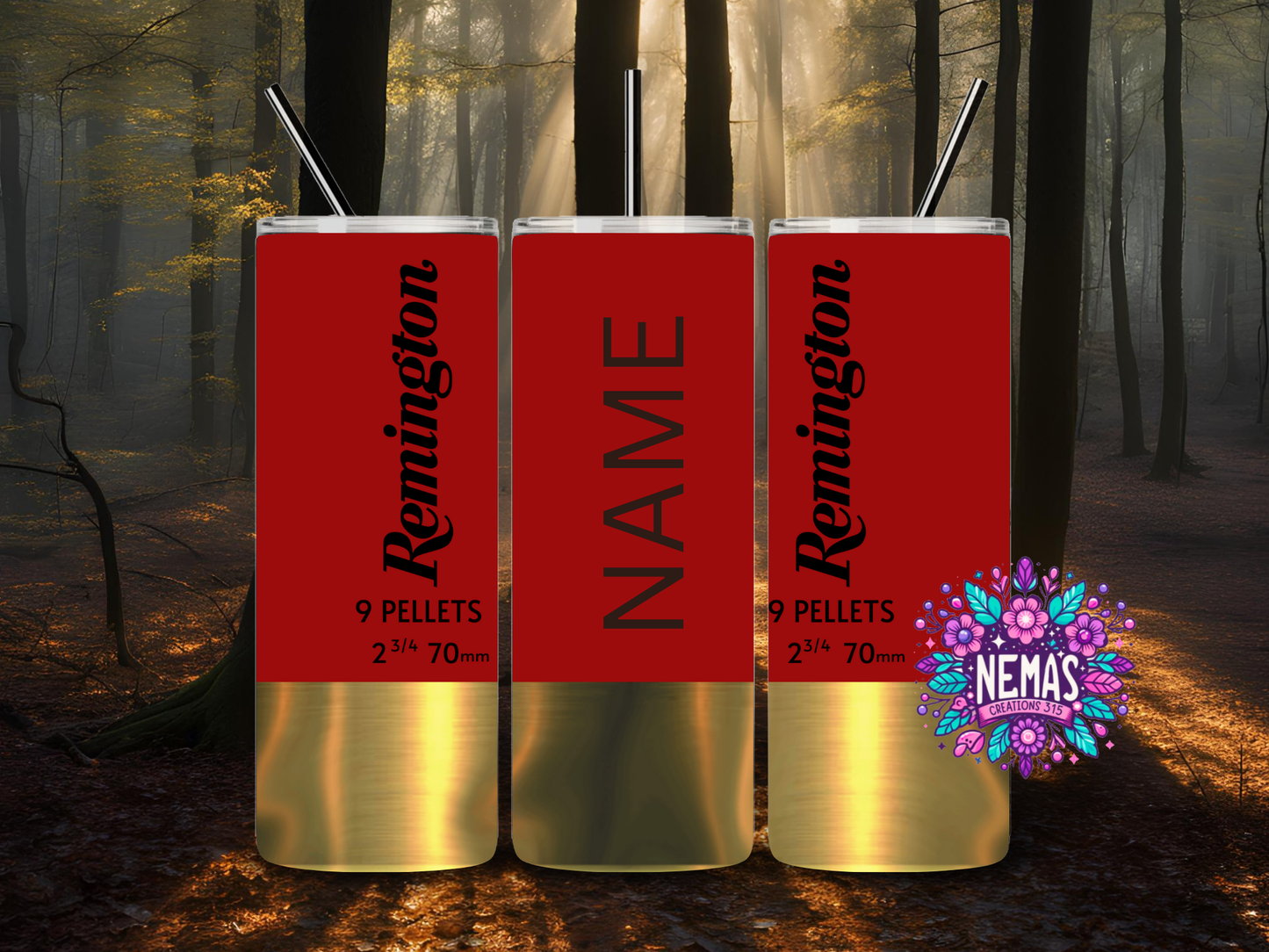R Bullet Custom Sublimation Tumbler - Blingers & Non-Blingers
